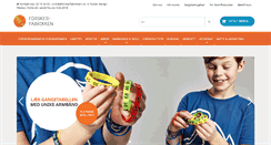 Desktop Screenshot of butikk.forskerfabrikken.no